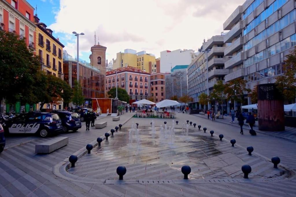 Apartamento Proximo A Gran Via Madrid Leilighet Eksteriør bilde